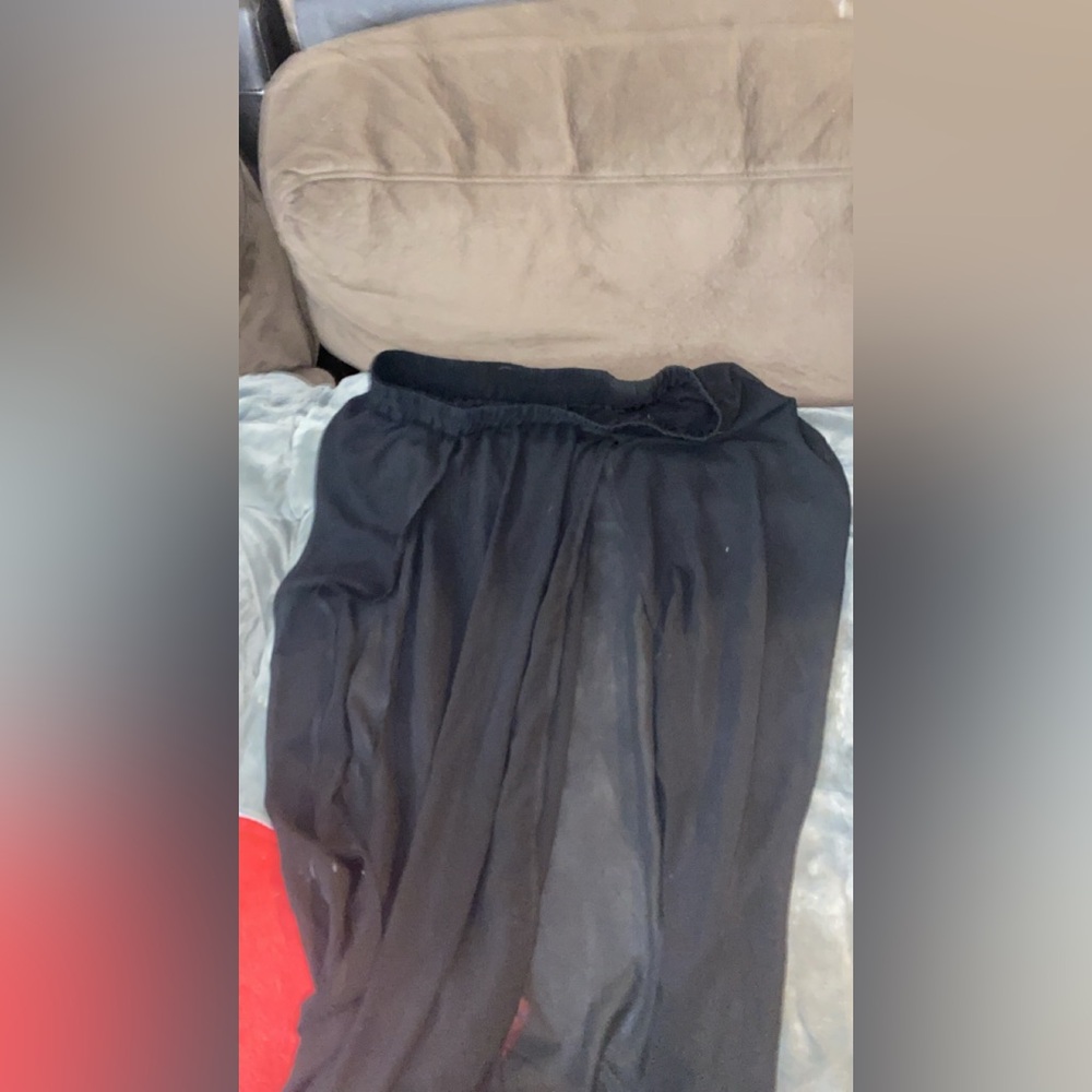 Black bathing suit bottom